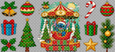 16oz Christmas-S  3434